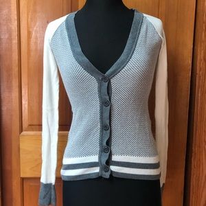 Grey cardigan